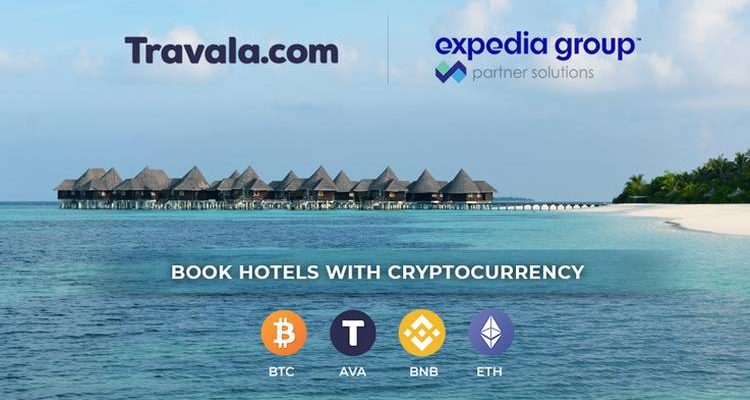 La crypto-agence de voyage Travala s&#8217;associe à Expedia