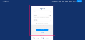 luno sign up