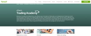 academie trading etoro