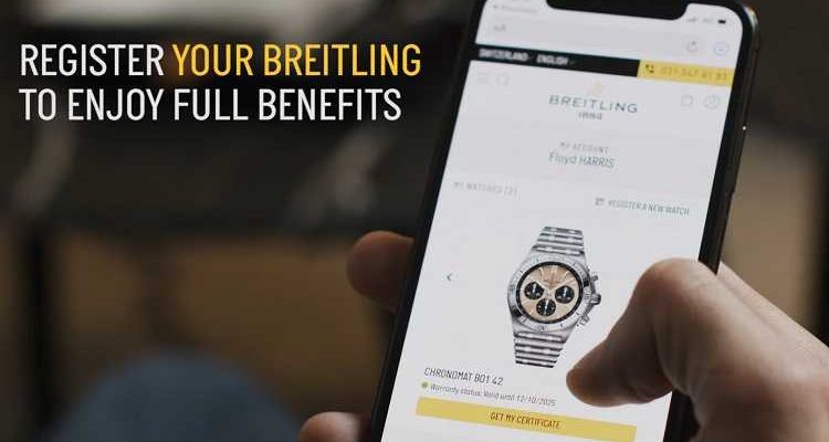 Les montres de luxe de Breitling se dotent d’un certificat blockchain