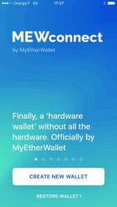 MyEtherWallet a-t-il une application ?