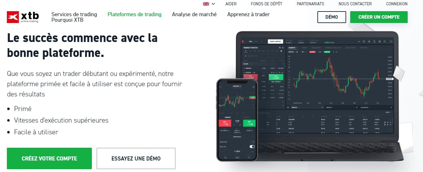 plateforme trading crypto monnaie