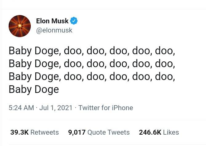Meme coin Dogecoin