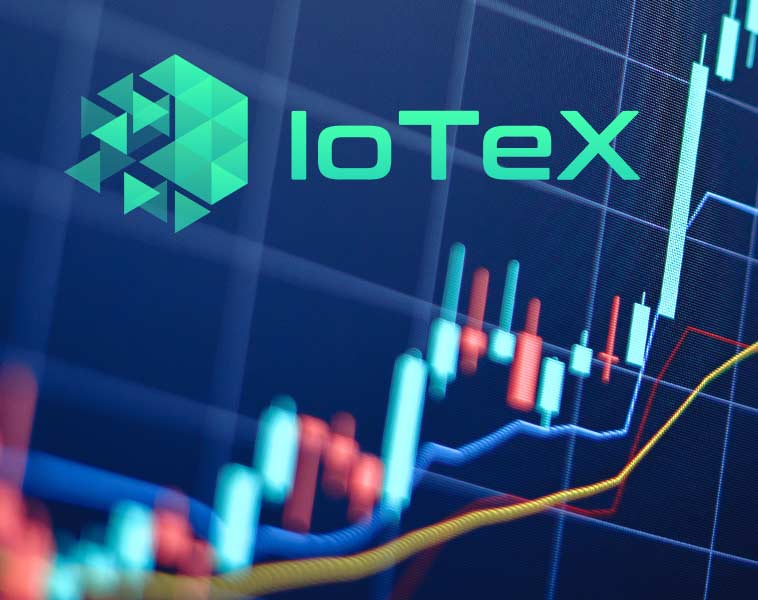 IOTX, la crypto monnaie de IOTEX a décoller au cours de cette folle semaine