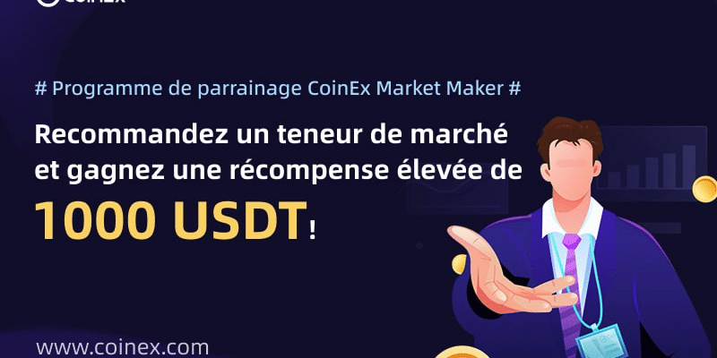 CoinEx│Recrutement démarre pour le programme du teneur de marché afin d’assurer une expérience de transaction satisfaisante