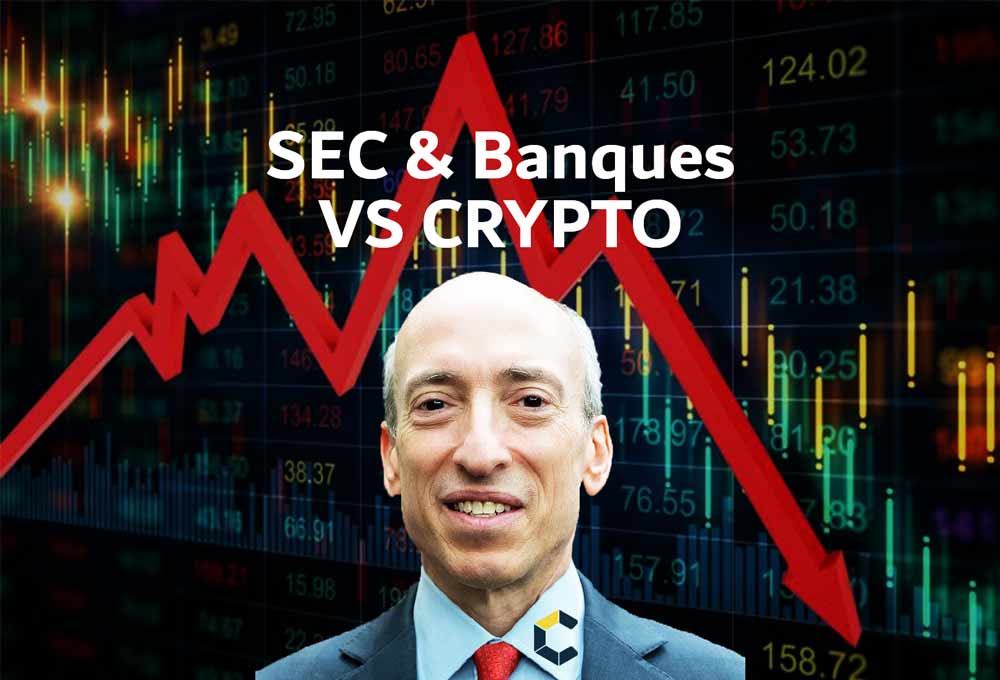 SEC et Banque combattent la Crypto
