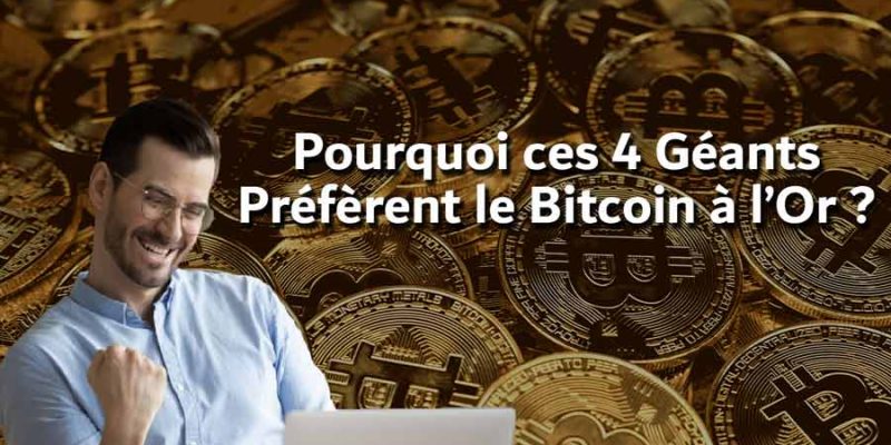 Les milliardaires Préfèrent le Bitcoin à l'Or !