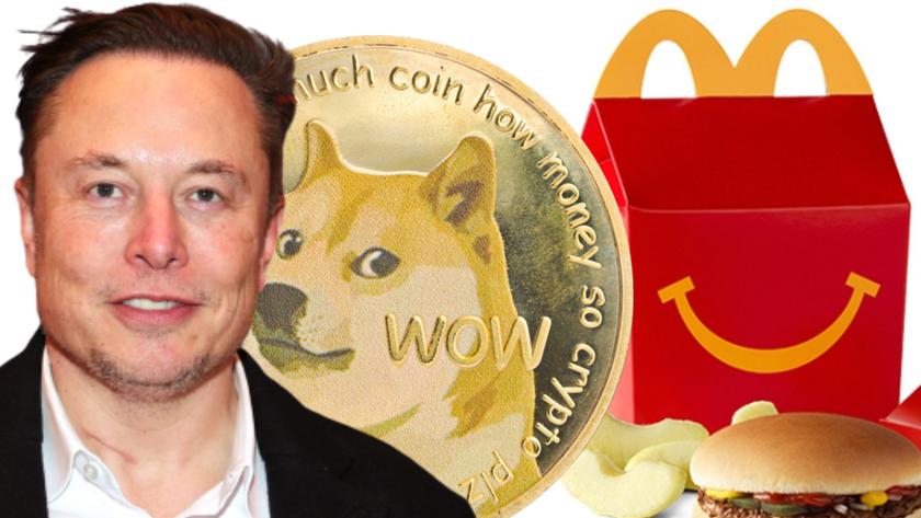 Elon Musk propulse à nouveau le Dogecoin en interpellant McDonald’s !