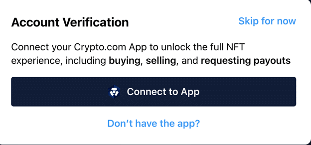 cryptocom account verification