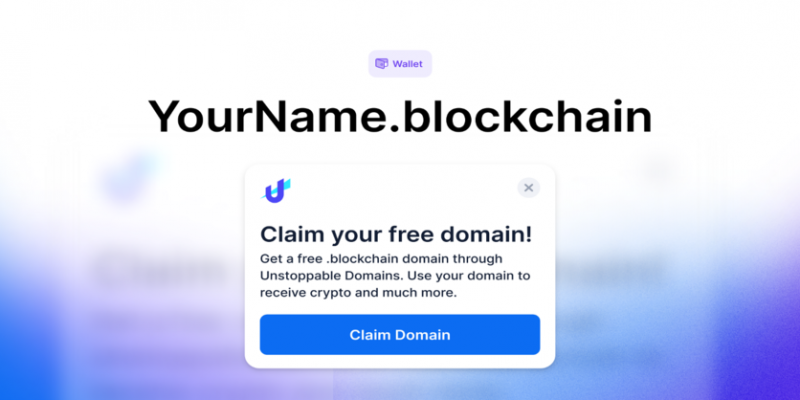 Blockchain.com offrira des noms de domaine aux utilisateurs