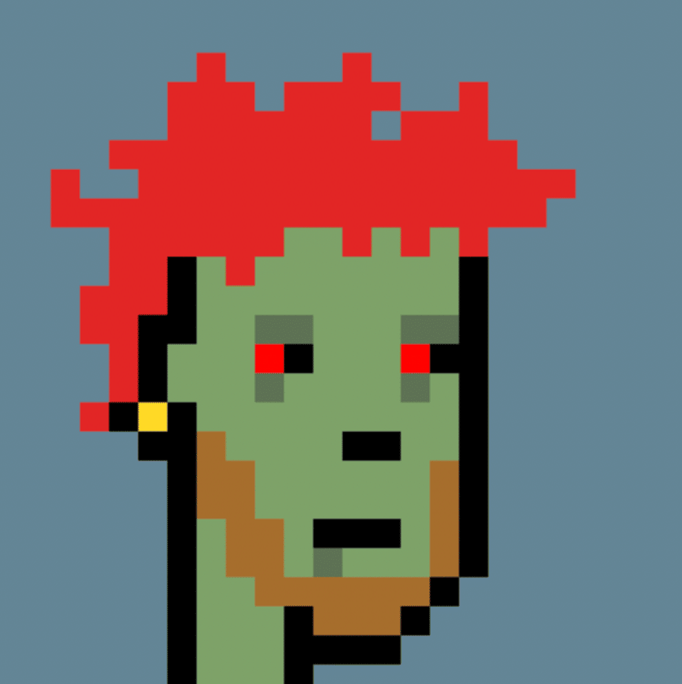 8 - CryptoPunk #7252 : 5,33 millions de dollars