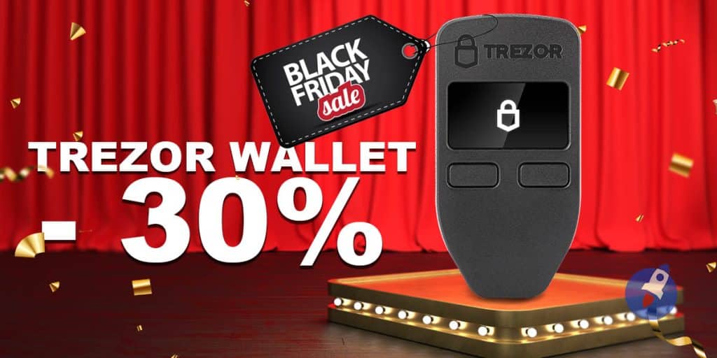 Black Friday : – 30 % sur les wallets cryptos Trezor !