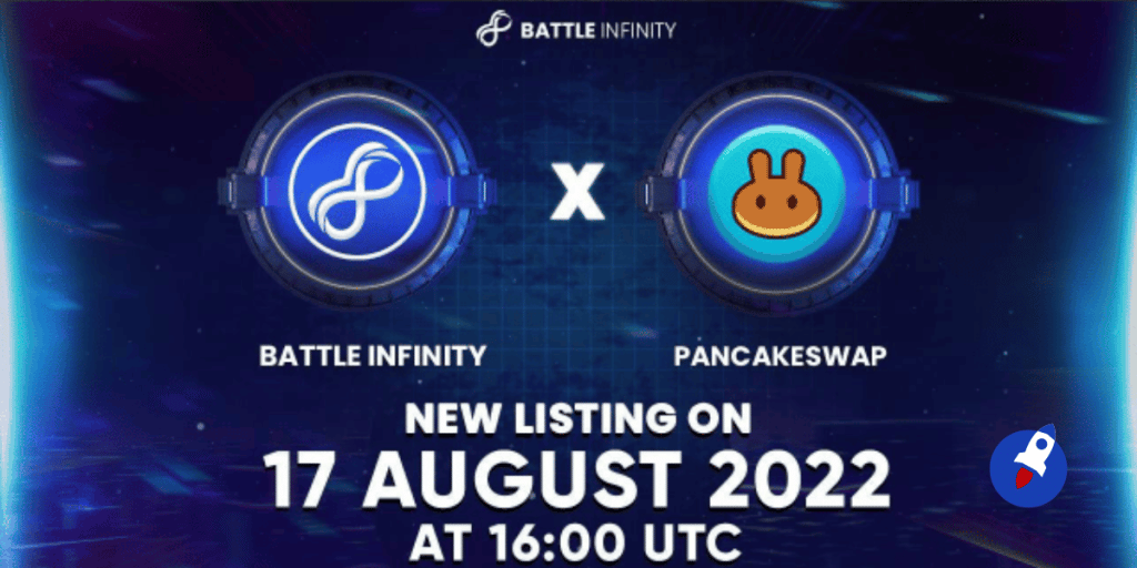 Battle Infinity disponible sur PancakeSwap prochainement !