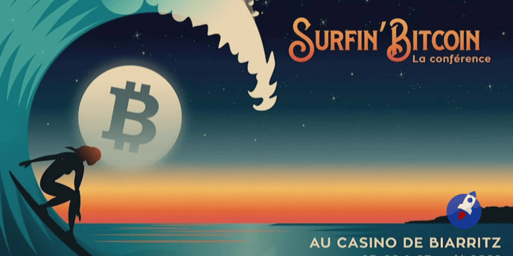 Surfin Bitcoin bat son plein à Biarritz