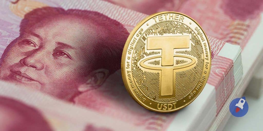 Tether lance un stablecoin adossé au Yuan chinois