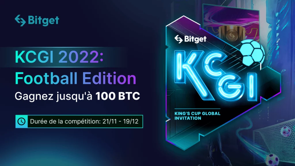 Droit au but : constituez votre équipe de traders et gagnez jusqu’à 100 BTC sur Bitget