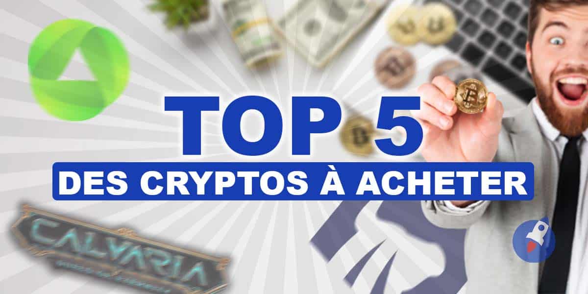 top 5 meilleures cryptos
