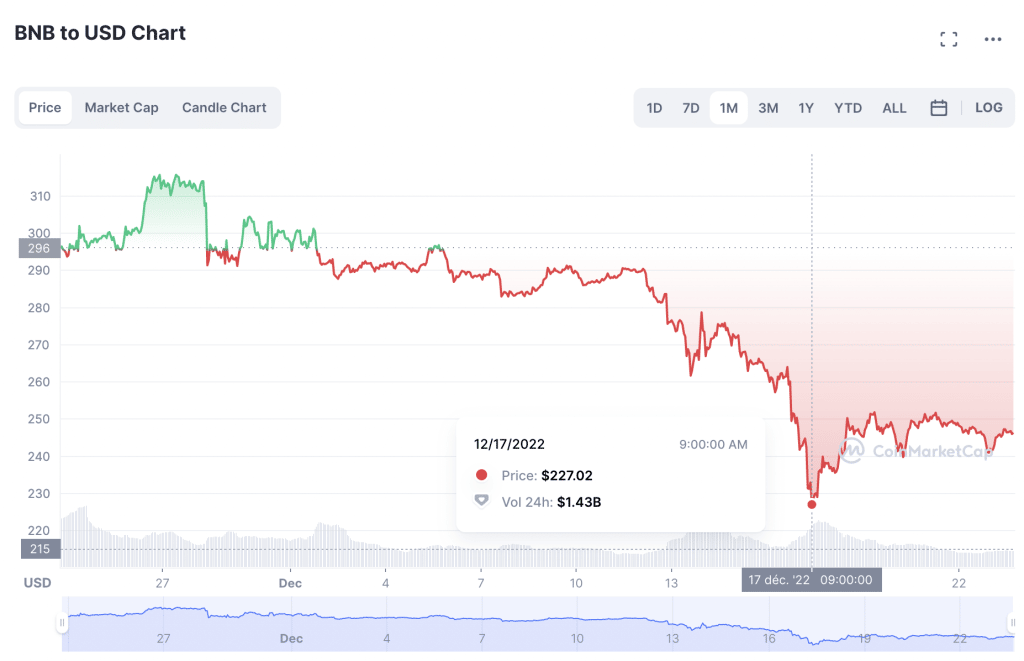 BNB binance cmc