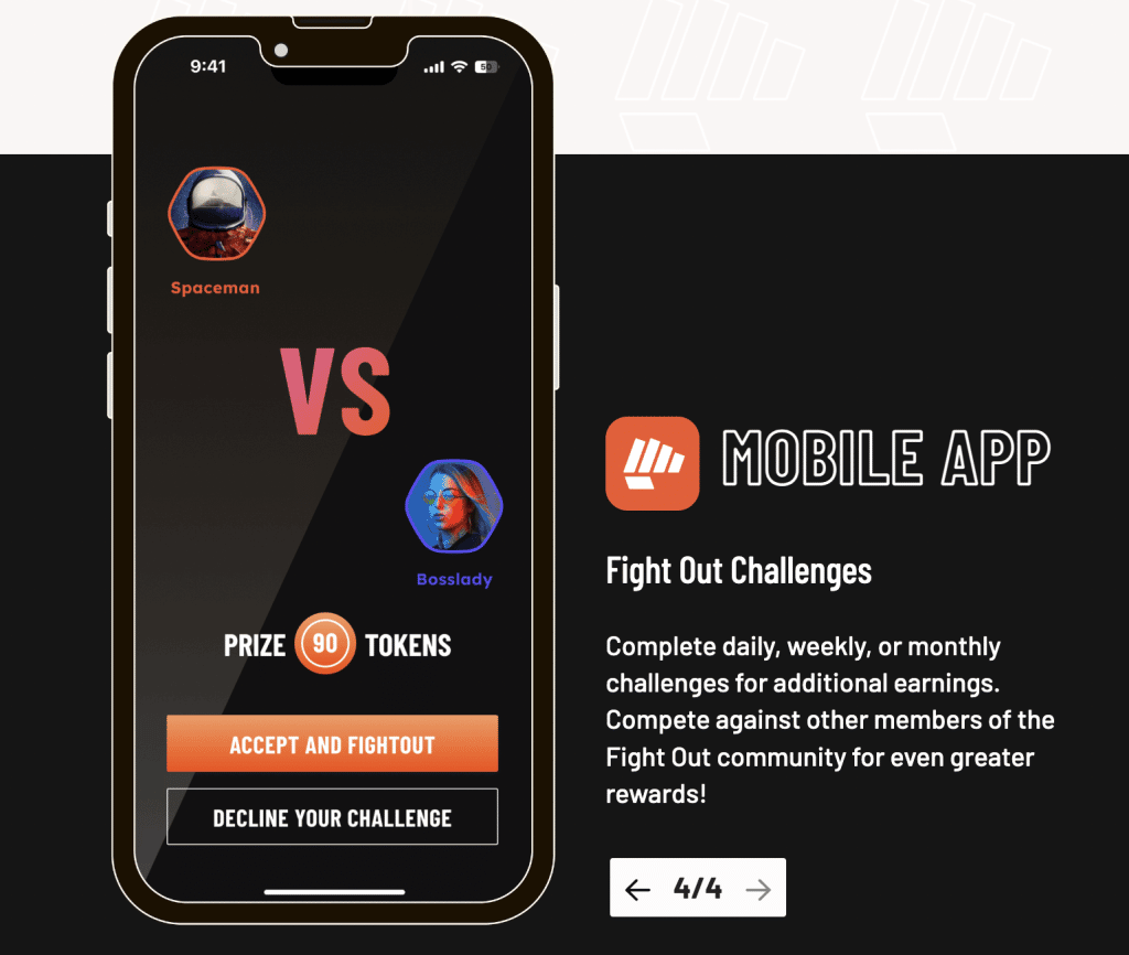 fight out challenges move-to-earn