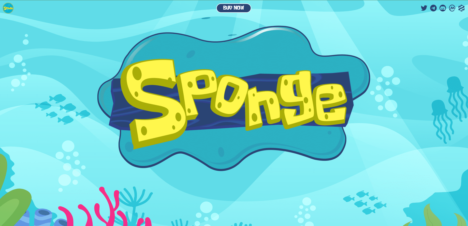 SpongeBob token splash
