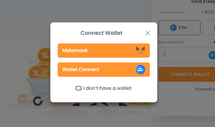 connecter-wallet-bitcoin-minetrix