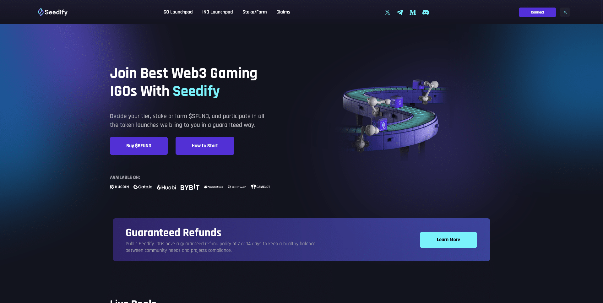 seedify igo web3 gaming