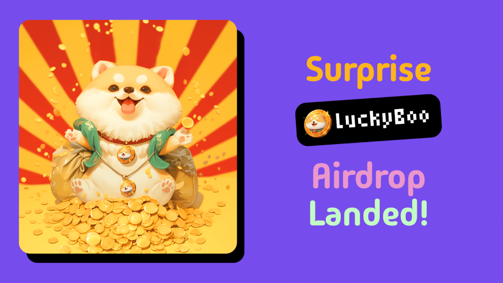 Lucky Boo Airdrop Express : Des récompenses Jusqu'à 88%