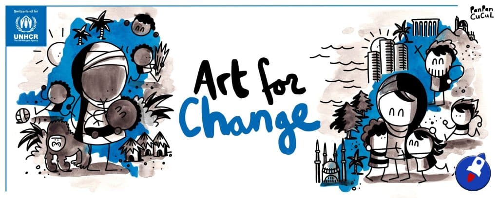 Art of Change : la blockchain et l’art au service de la cause humanitaire