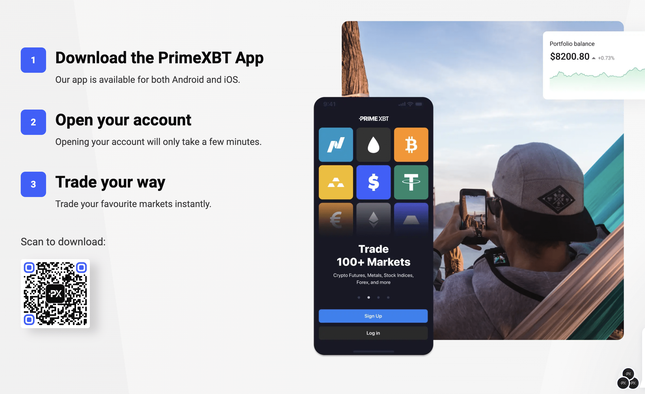application Prime XTB