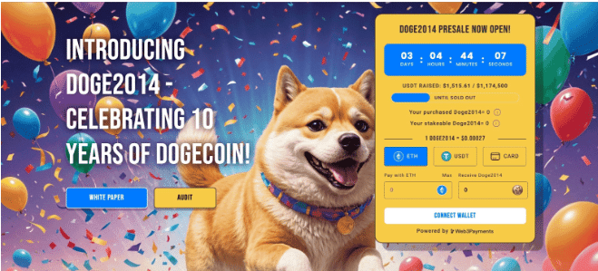 La prévente de Doge2014 offre des bonus et récompenses qui pourraient devenir une fortune en 2025