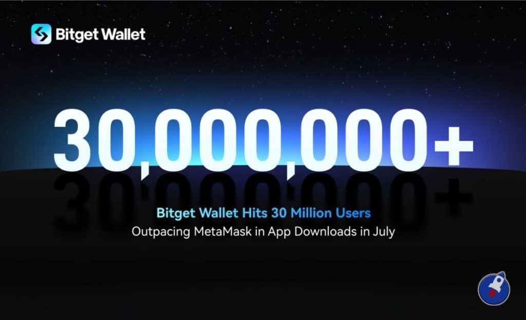 Bitget Wallet pulvérise le compteur et atteint les 30 millions d’utilisateurs