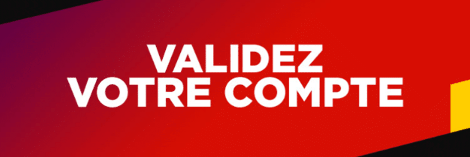 Valider compte
