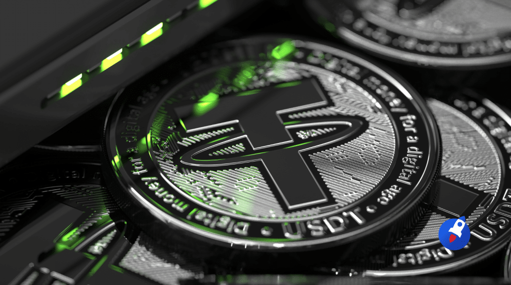 Tether explose les compteurs : 109 millions de portefeuilles actifs