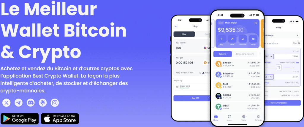 best wallet acceuil