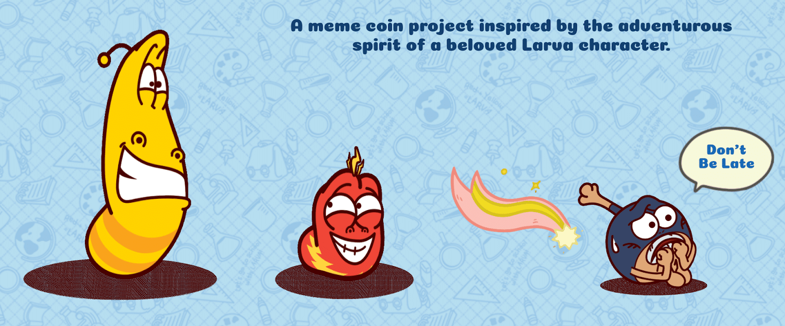 Meme coin larva