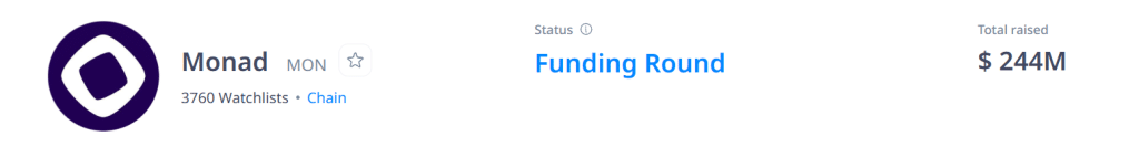 Monad funding