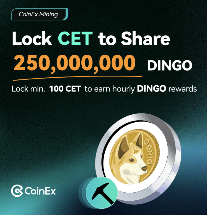 Sécurisez vos gains crypto : Verrouillez CET et partagez 250 000 000 DINGO