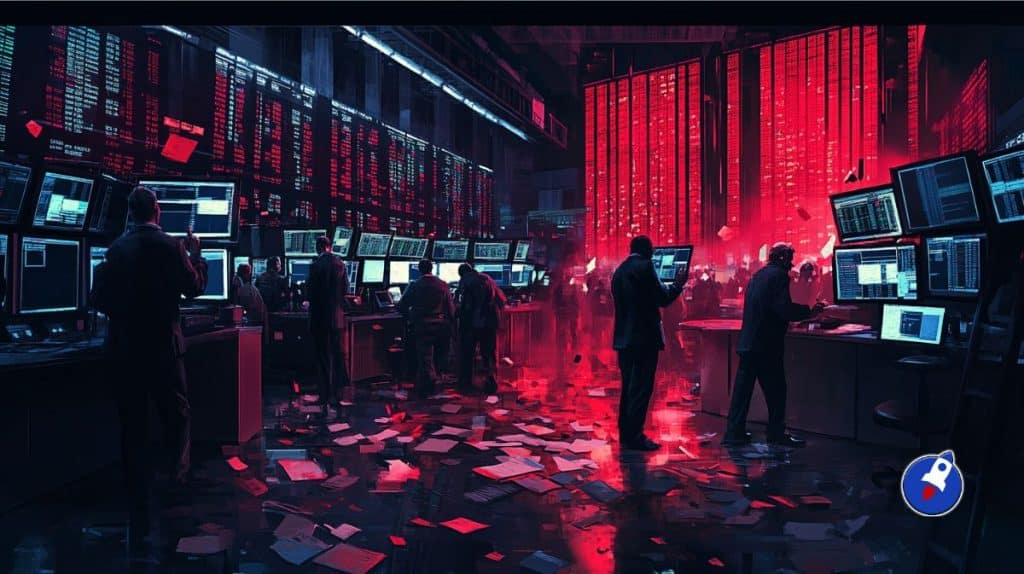 Effondrement du marché : le Nasdaq et les cryptos dans le rouge