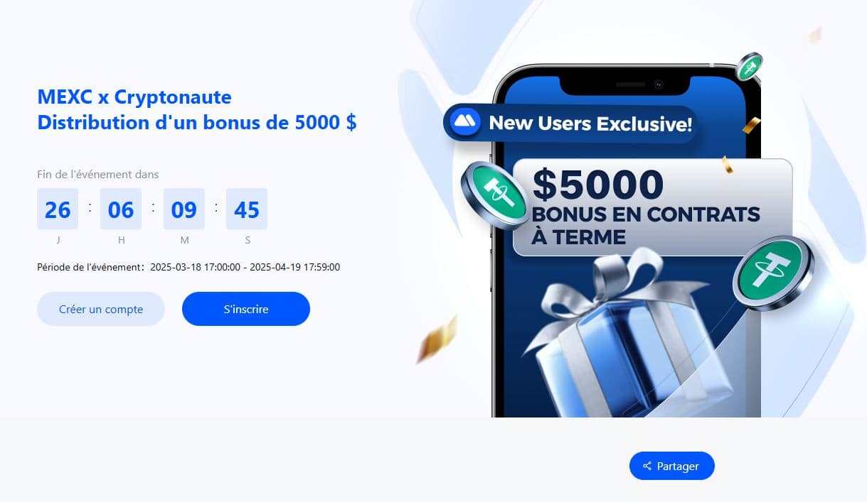 promotion mexc cryptonaute