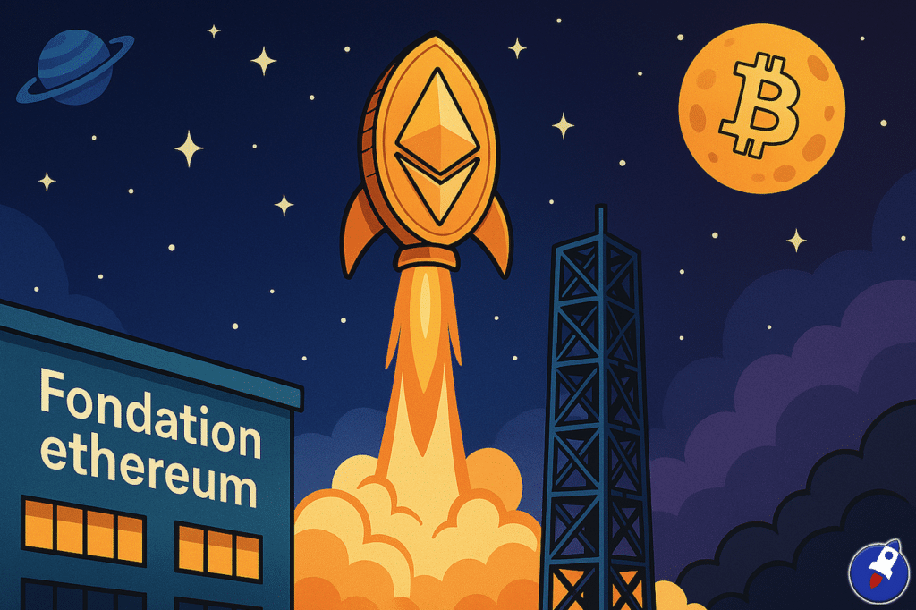 Ethereum face à la restructuration de sa fondation : le bullrun va reprendre pour ETH ?
