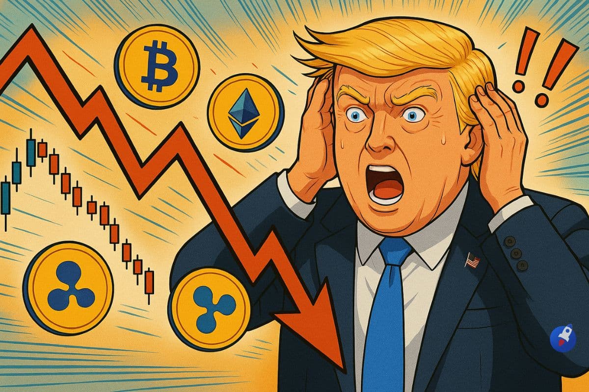 Trump 3 mois après face au marché crypto