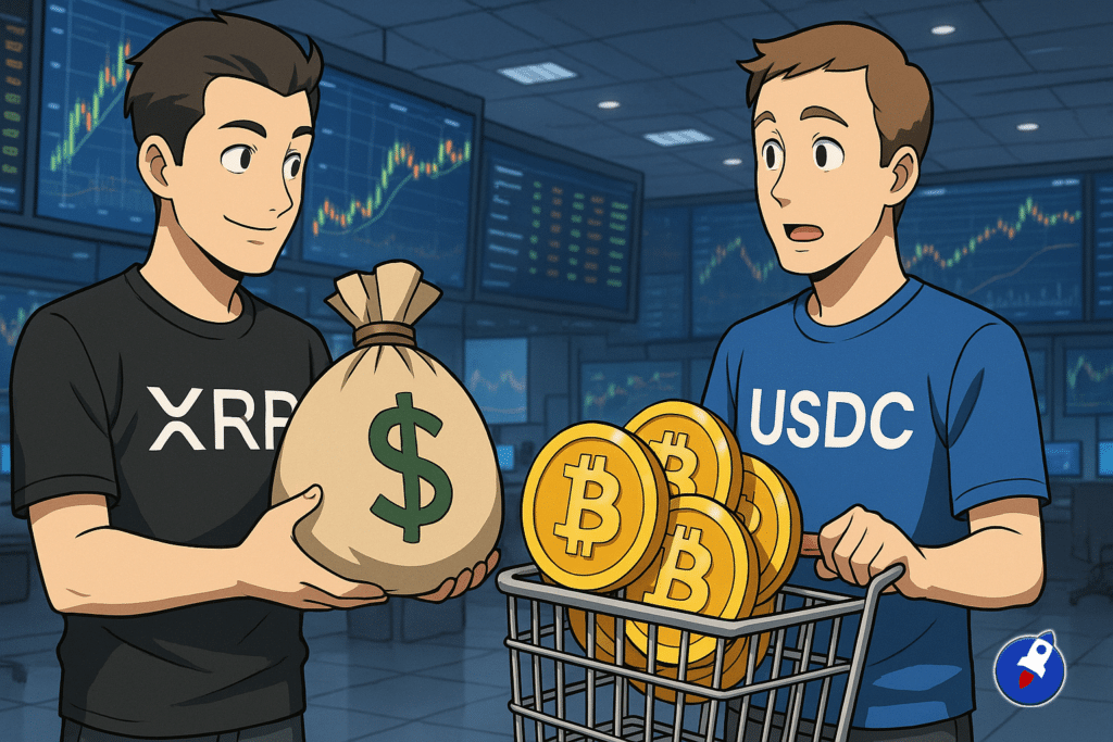 Ripple (XRP) propose d’acheter Circle (USDC) : quelles conséquences sur le marché crypto ?