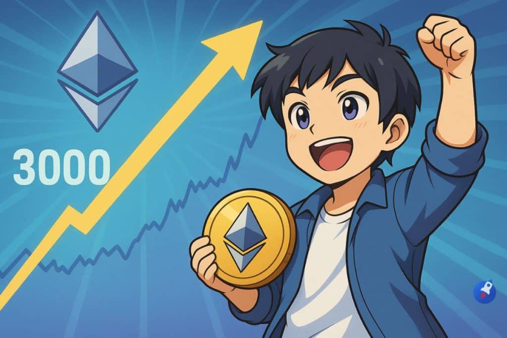 L’Ethereum poursuit son envol alors que le Bitcoin hésite, objectif 3000 $ imminent ?