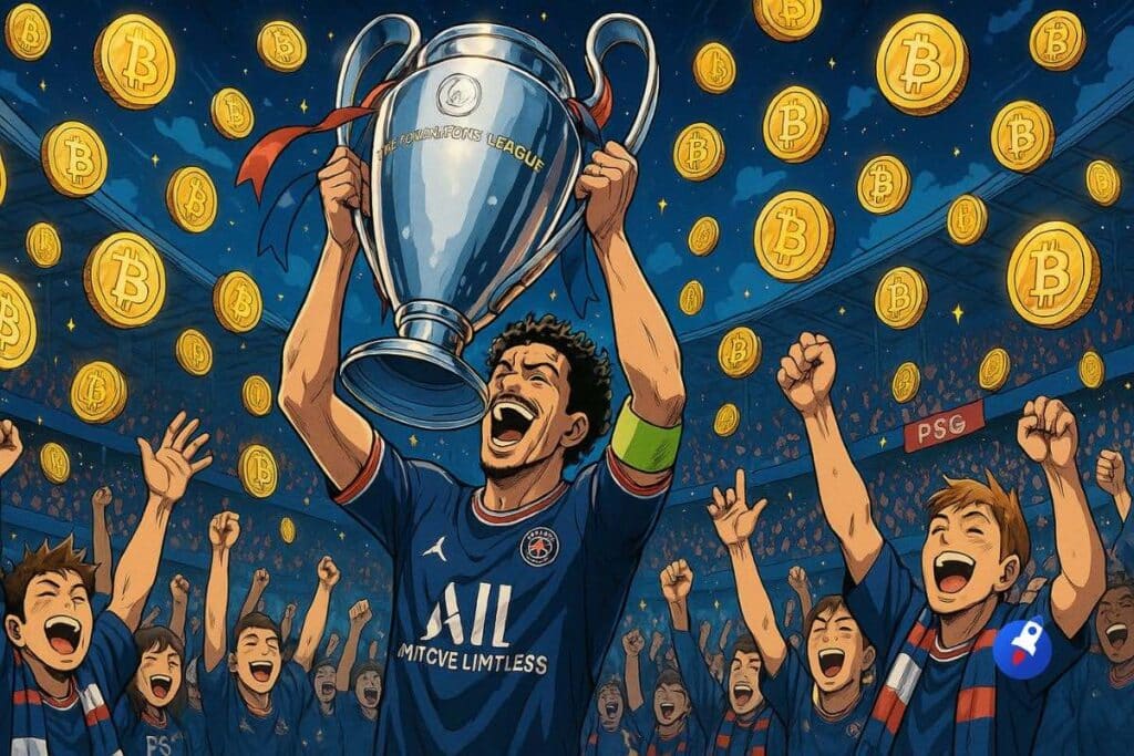 Finale de la Ligue des Champions: le PSG révèle avoir du Bitcoin