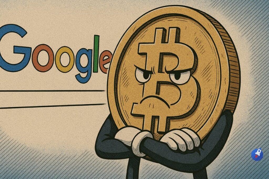 Le Bitcoin pas si populaire que ça sur Google