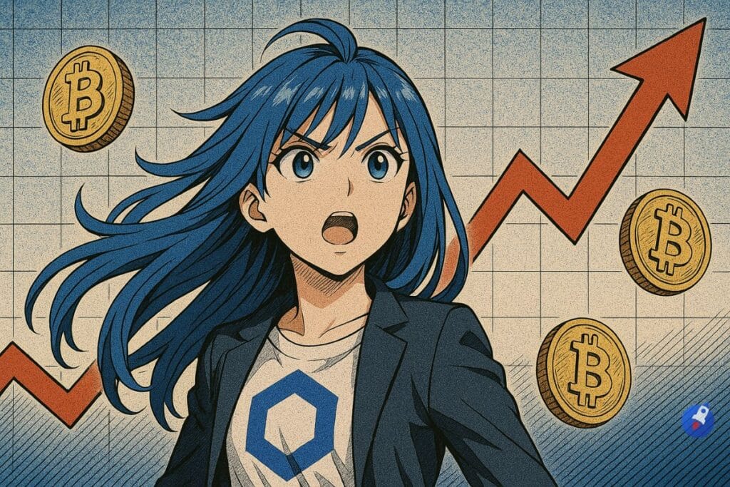 Crypto Chainlink prête à faire son entrée dans le top 10 du marché