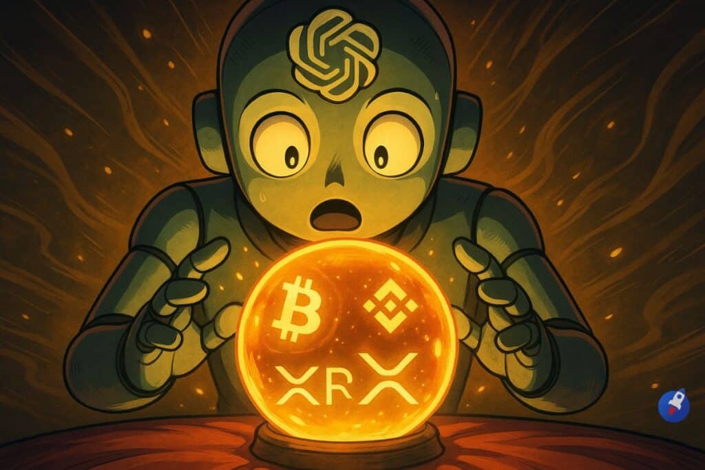 ChatGPT a vu le futur : Voici les 4 cryptos x100 de 2025