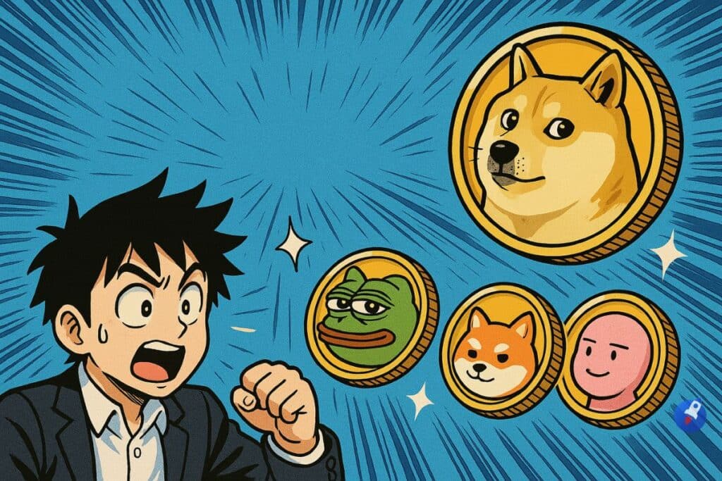 Quel memecoin pourrait remplacer Dogecoin dans le haut du classement ?
