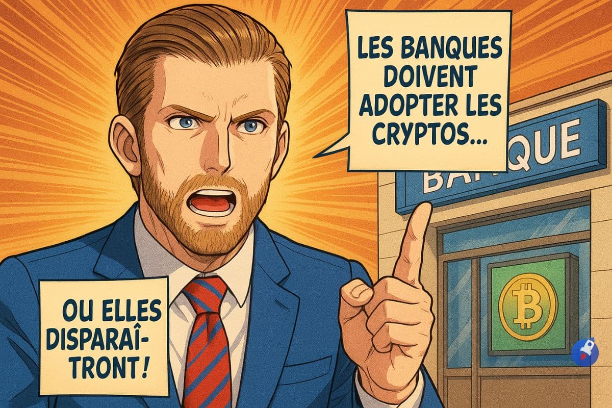 Eric Trump adoption crypto des banques