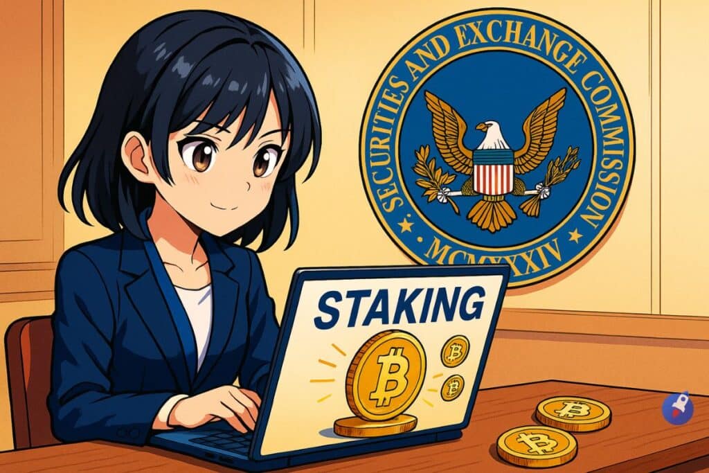 Vers une réglementation du staking par la SEC ?